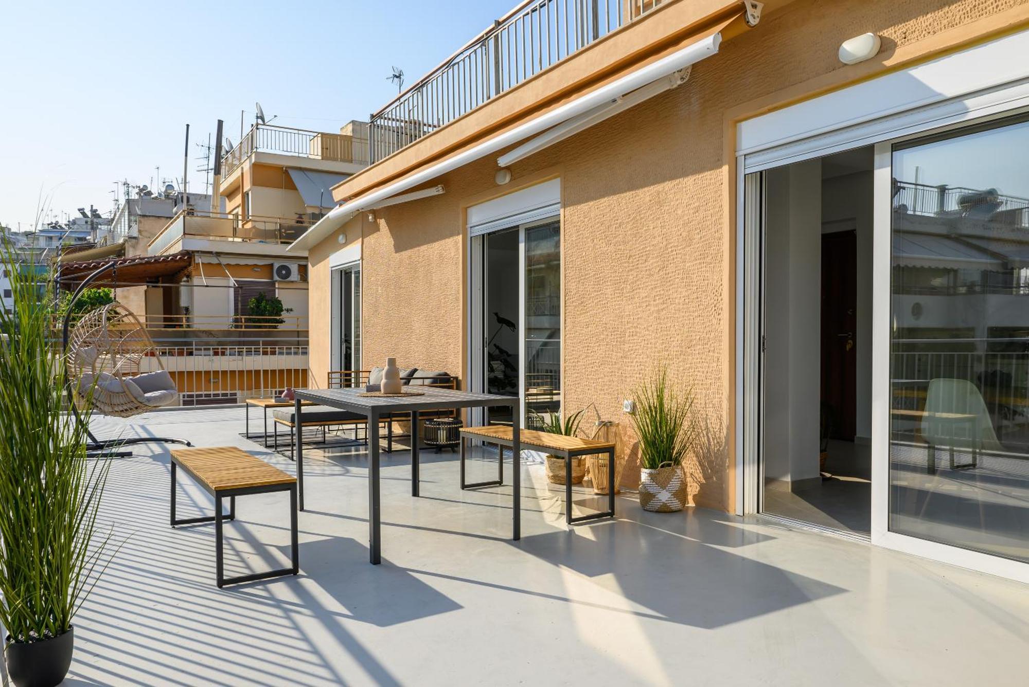 The H Experience - Urban 2Bd Rooftop Athens Center Extérieur photo