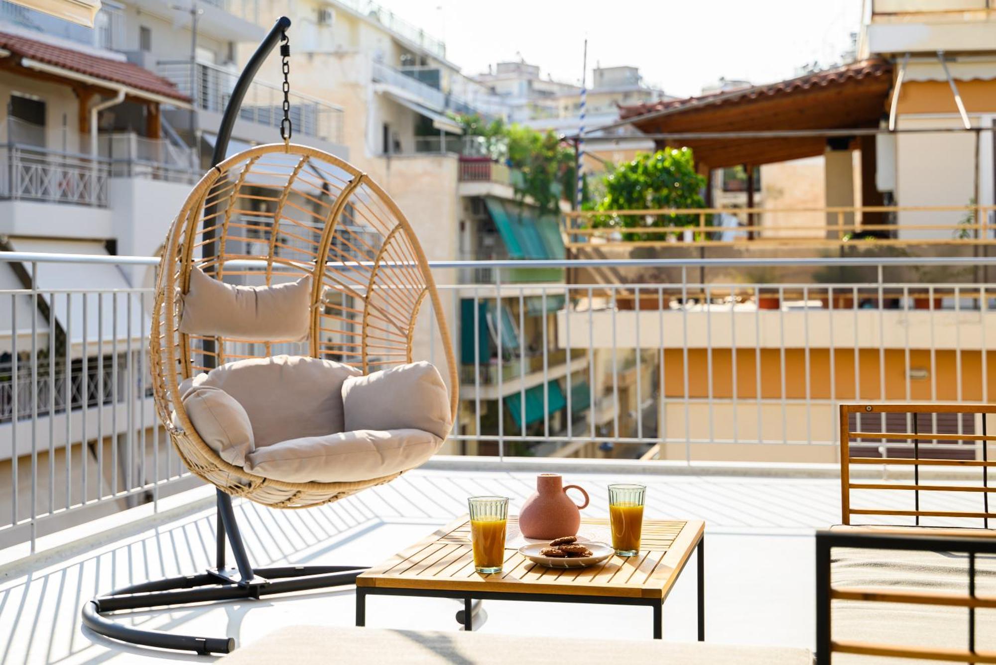 The H Experience - Urban 2Bd Rooftop Athens Center Extérieur photo